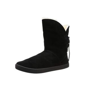 Koolaburra UGGs women's size 6, fully lined, black suede leather boots.